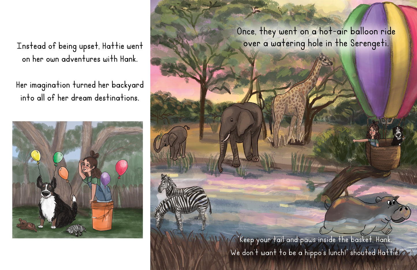 The Adventures of Hattie and Hank - Picture Book