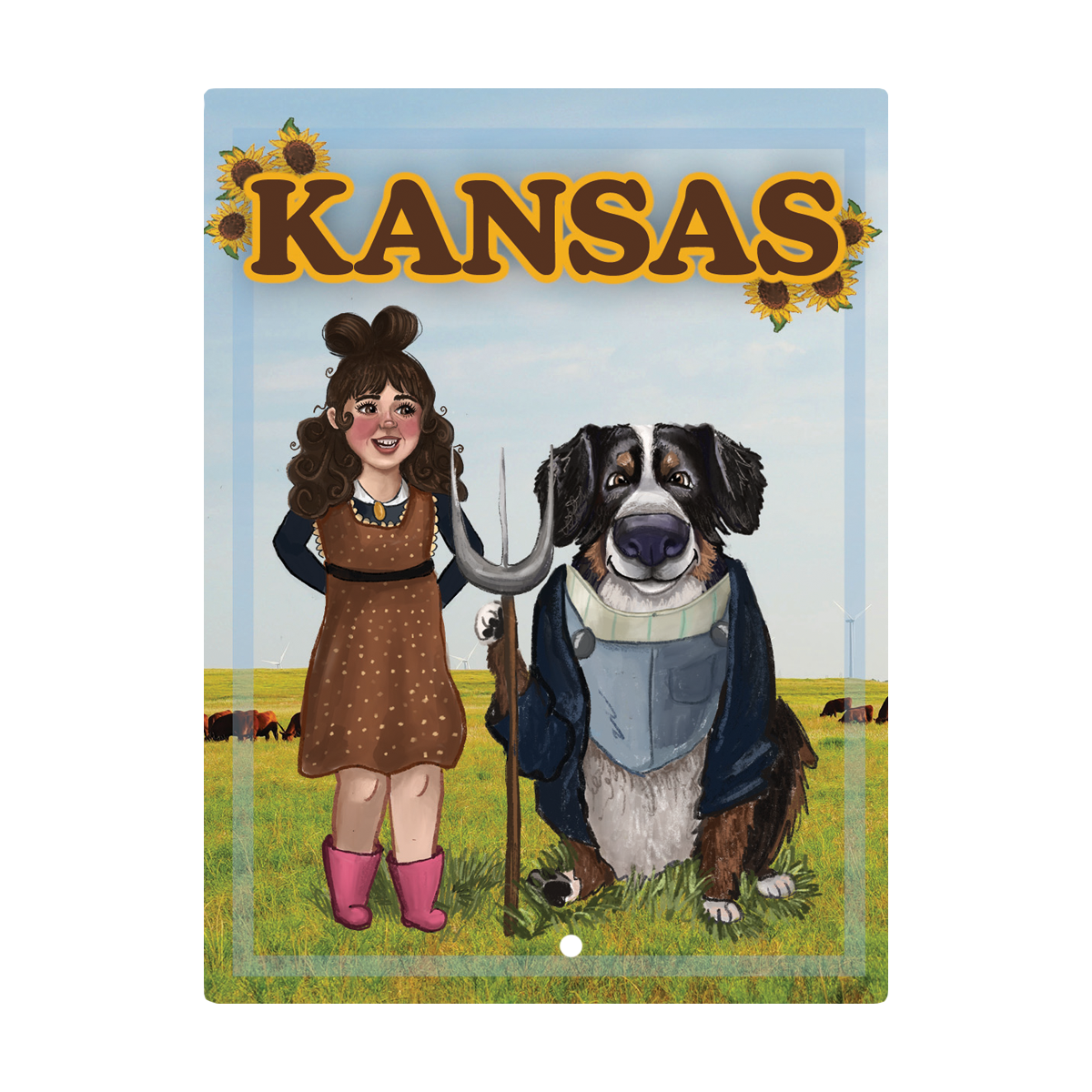 Preorder Kansas Cover Sticker